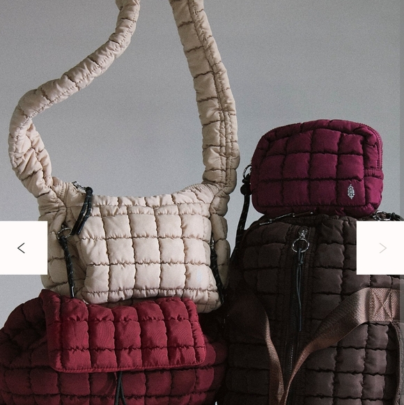 NWT* FREE PEOPLE Quilted Baby Carryall Sling Bag *Tofu* - Picture 13 of 13